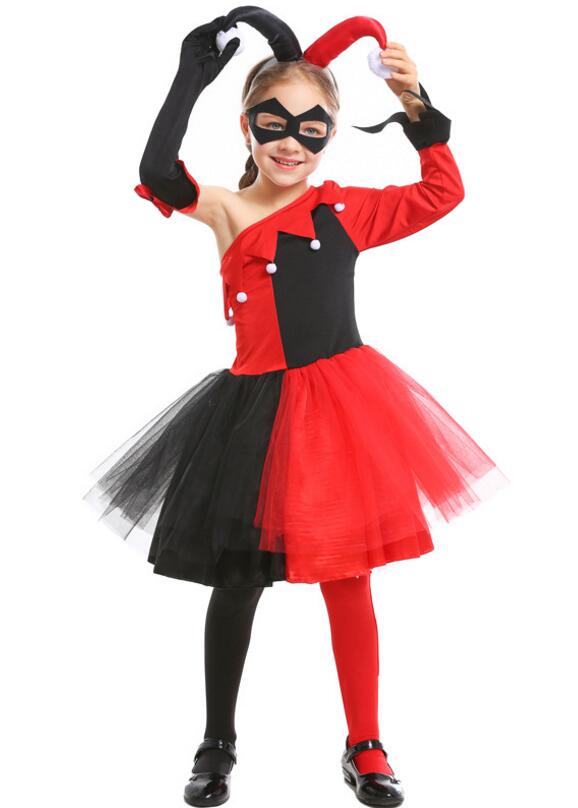 F68170 clown costume for girls